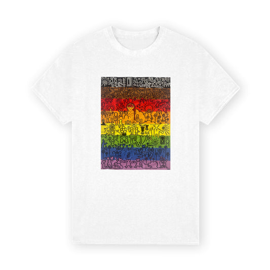 Student Designed T-Shirt (Keith Haring Inspired)